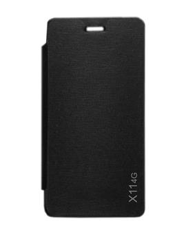 TBZ Flip Cover Case for Lava X11 4G  -Black