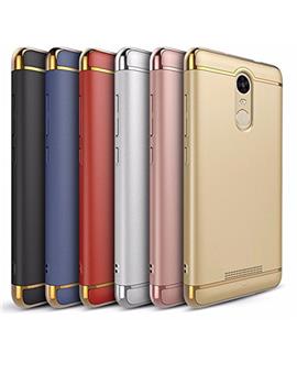 Xiaomi Redmi A1 Ultra-thin 3 in 1 Anti-Scratch Anti-fingerprint Shockproof Resist Cracking Electroplate Metal Texture Armor PC Hard Back Case Cover By TBZ