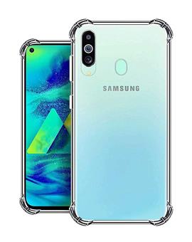 RRTBZ Back Cover Case for Samsung Galaxy M40 Soft Silicone TPU Flexible Back Cover for Samsung Galaxy M40 (Transparent)