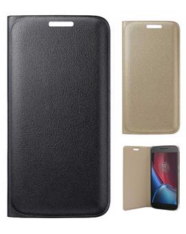 TBZ PU Leather Flip Cover Case for Motorola Moto G4 Plus