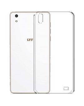 TBZ Transparent Soft TPU Back Case Cover for Lyf Water 5