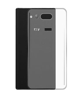 TBZ Transparent Soft TPU Back Case Cover for Lyf Wind 4 